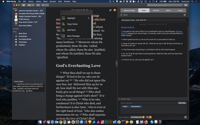Bible Software For Mac Yosemite